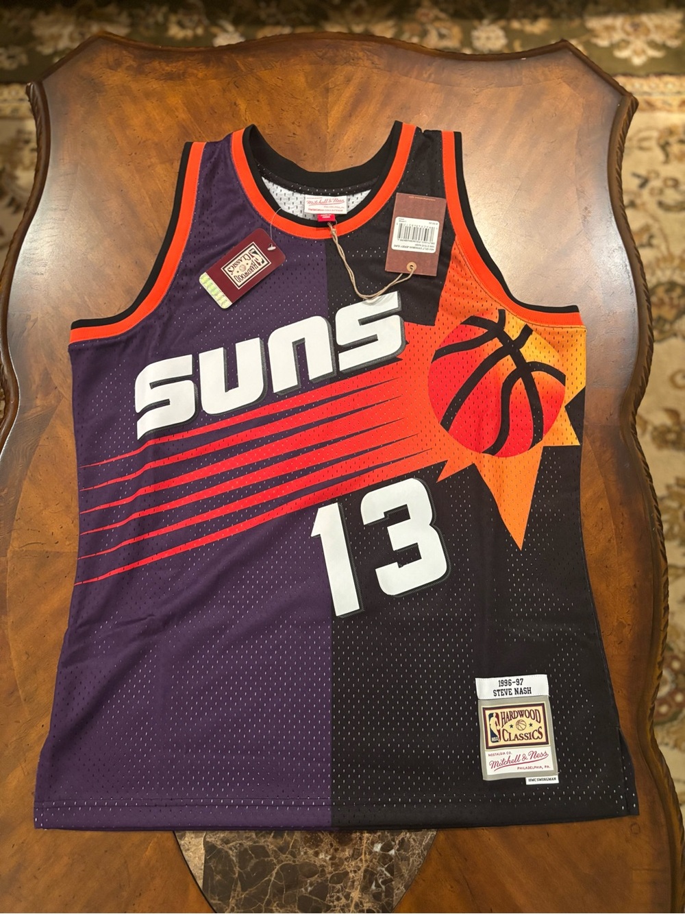 Mitchell & Ness Phoenix Suns Hardwood Classics Jersey  Size Large